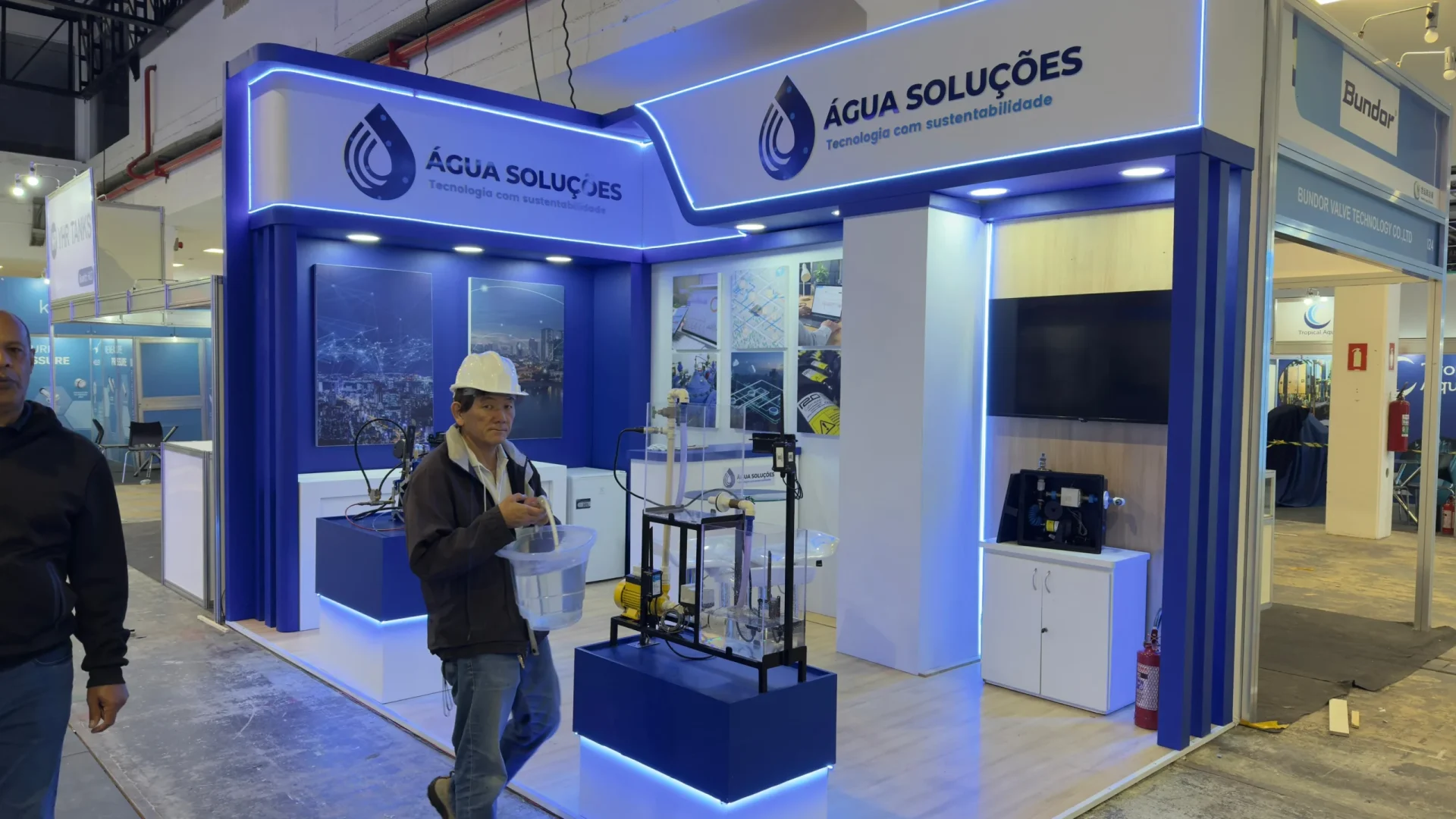 Agência+ e MGO Prime | Stand para Água Soluções na Fenasan